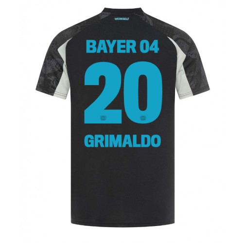 Dres Bayer Leverkusen Alejandro Grimaldo #20 Rezervni 2024-25 Kratak Rukav